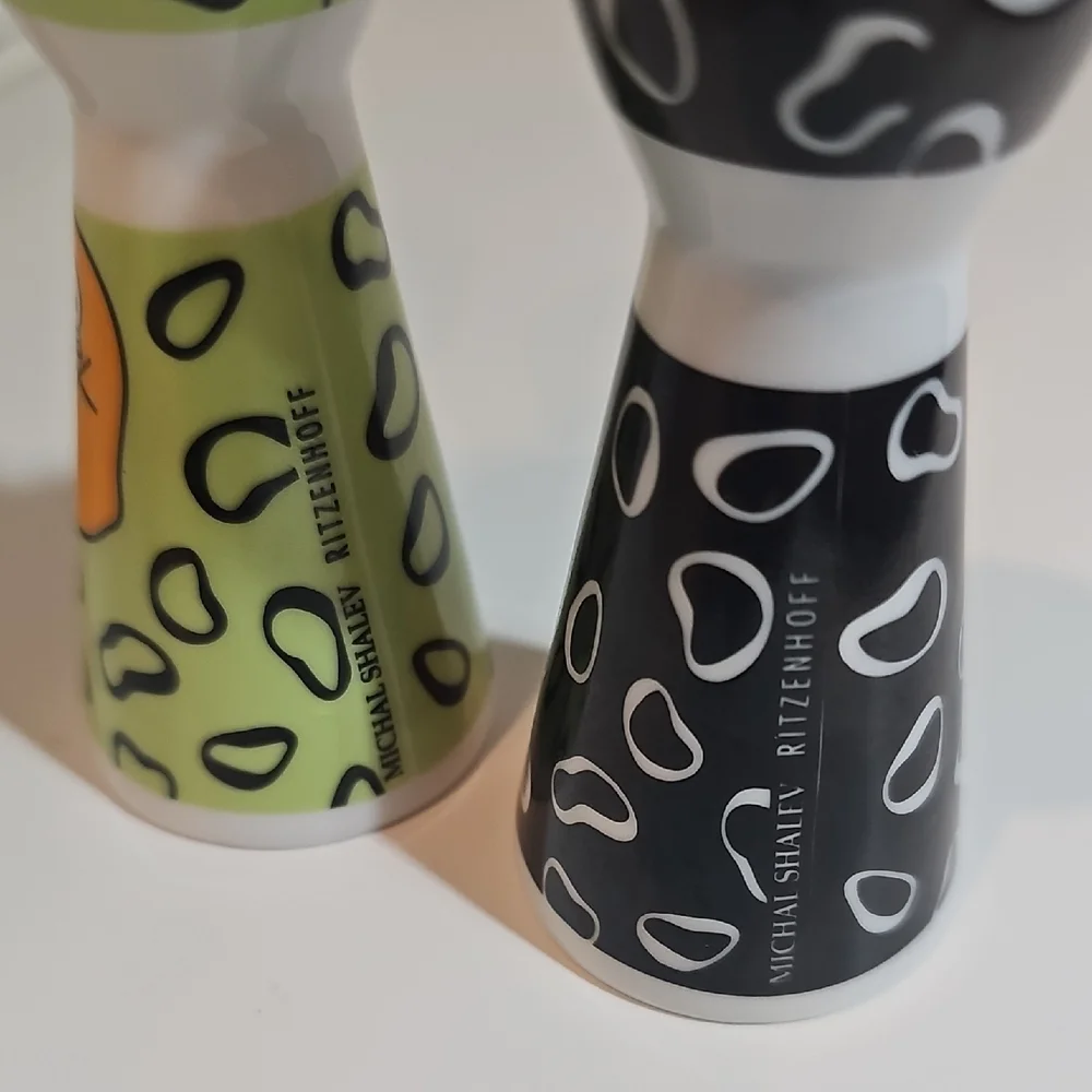 VHTF Ritzenhoff Michal Shalev Salt & Pepper Shaker Set Pop Art